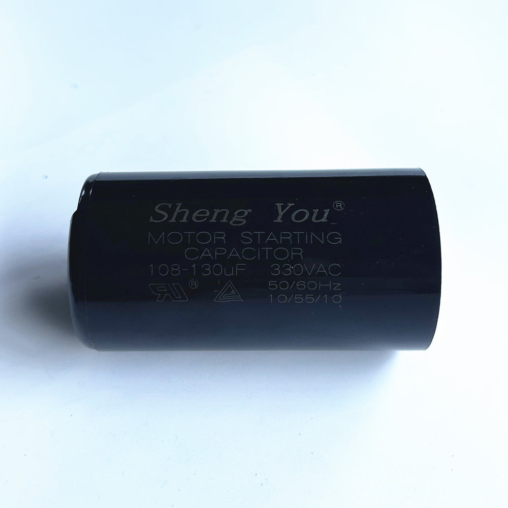 CD60 MOTOR STARTING CAPACITOR 124-149uF 124MFD-149MFD 50/60HZ 330V AC SNAP-IN