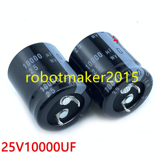 FREE SHIPPING - NEW Snap-In 10000UF 10000mfd 25V Aluminum Electrolytic Capacitor