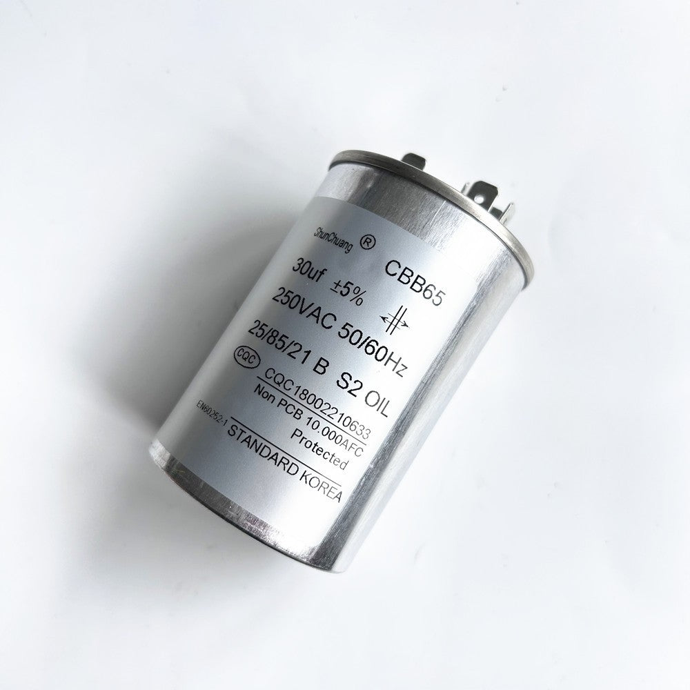 CBB65 250VAC 250V 50/60Hz  Motor Start Run Capacitor FOR AIR CONDITONER 20uF/30UF/35UF/40UF/45UF/50UF/55UF/60UF/65UF/70UF/80uF