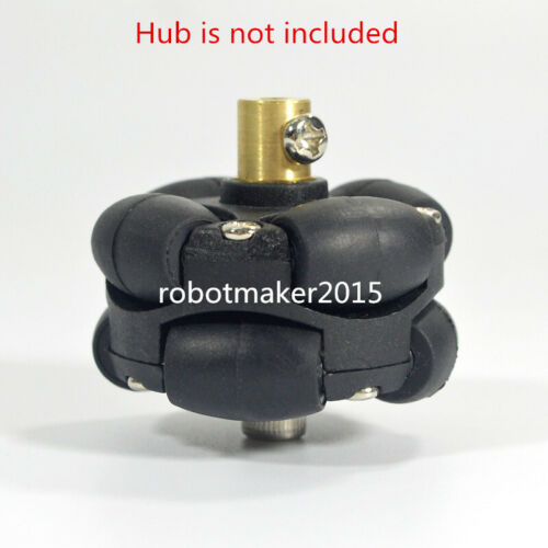 1.5 inch 38mm 90° Plastic Omni Wheel  For  Robot Cat chasis  DIY