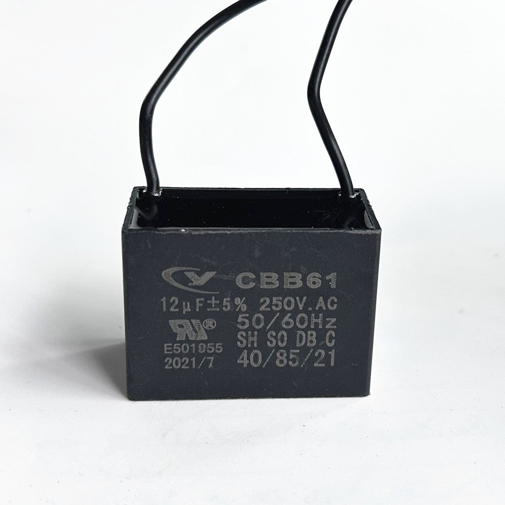 CBB61 12mfd 12uf 12 uF 250V VAC 50/60Hz Epoxy Resin Sealed Ceiling Fan Capacitor