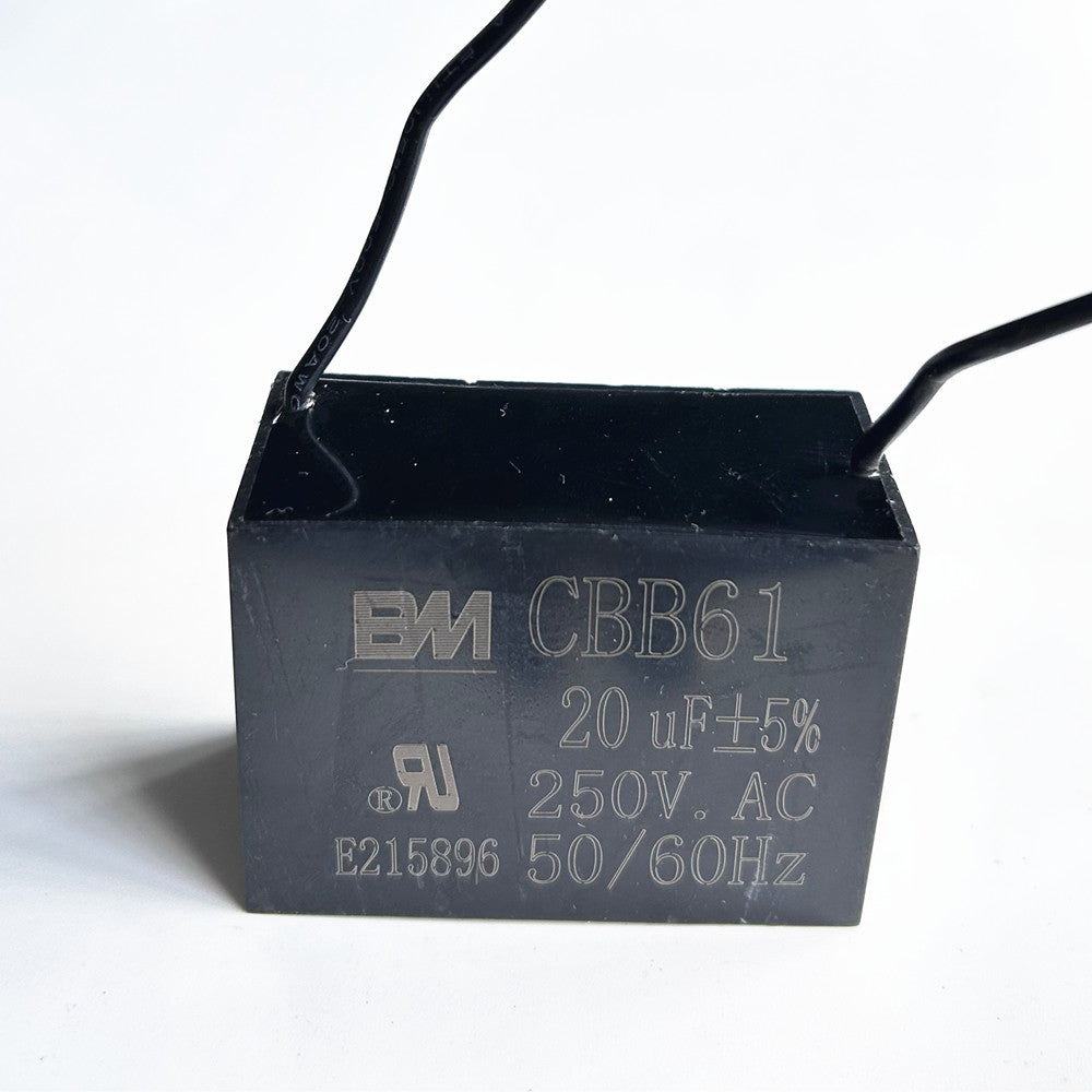 FREE SHIPPING CBB61 20mfd 20uf 20uF 250V VAC 50/60Hz Epoxy Resin Sealed Ceiling Fan Capacitor