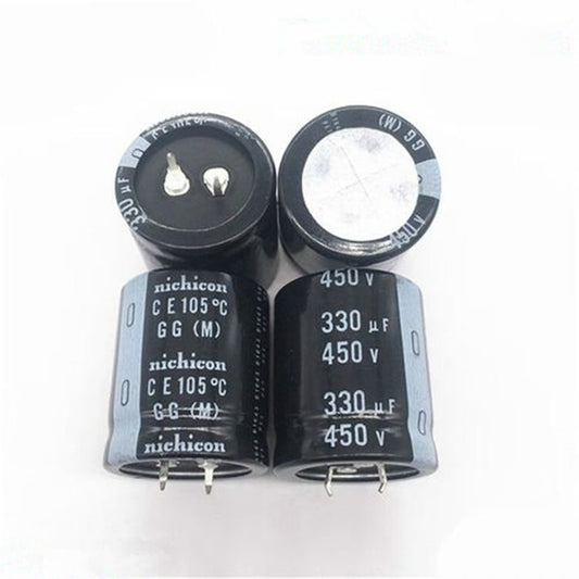 Brand New Snap-in Aluminum Electrolytic Capacitor 330uF 330 UF 330MFD 450V 400V