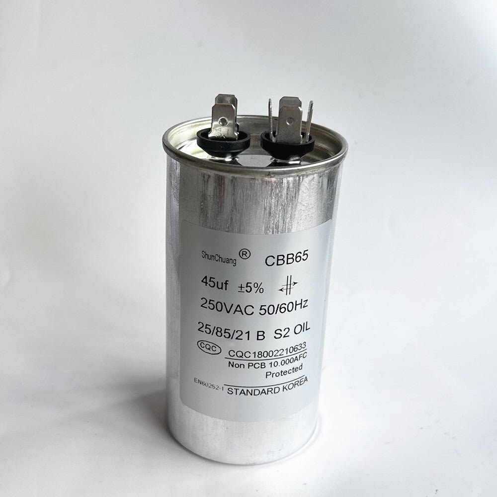 CBB65 250VAC 250V 50/60Hz  Motor Start Run Capacitor FOR AIR CONDITONER 20uF/30UF/35UF/40UF/45UF/50UF/55UF/60UF/65UF/70UF/80uF