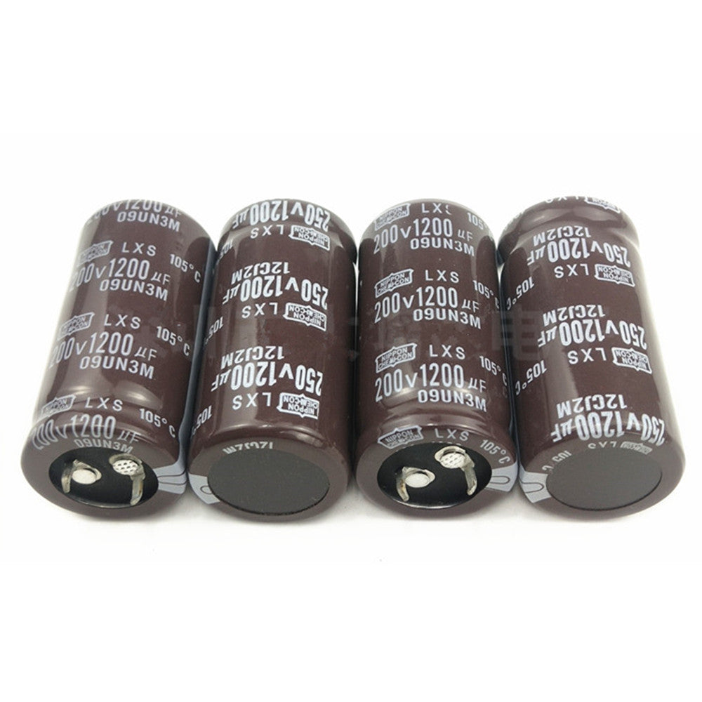 Aluminum Electrolytic Capacitor 1200uF 1200MFD 200V 250V Snap-In 100% BRAND NEW