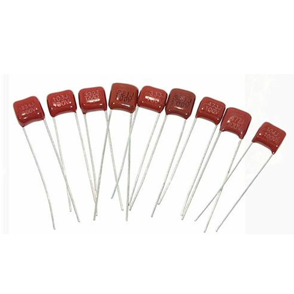 FREE SHIPPING 50Pcs CBB Capacitor 100V 472J 4.7NF  472 100V  Pitch 5mm P5