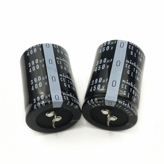 Aluminum Electrolytic Capacitor 390uF 390 UF 400V 450V 30*40 30*50 mm Snap-In